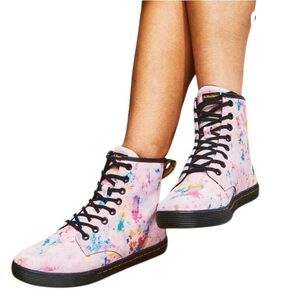 Dr. Martens Sheridan Confetti Suede Casual Boots Size 7